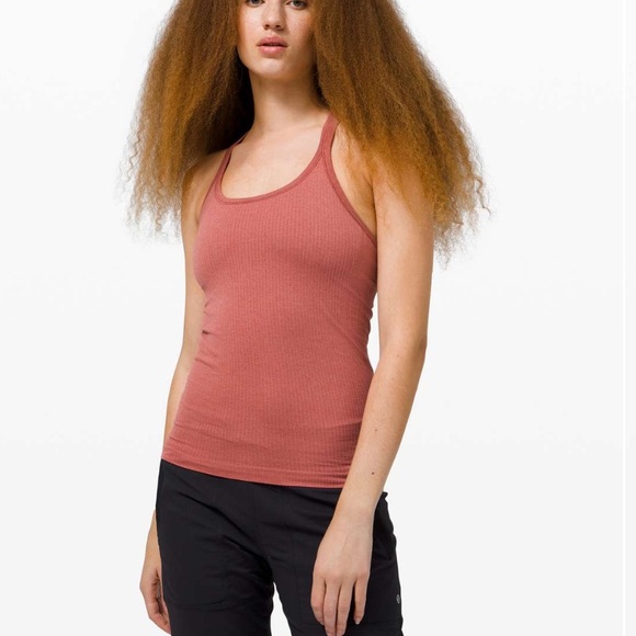 lululemon athletica Tops - Lululemon Ebb To Street Tank *Light Support For B/C Cup Soft Cranberry